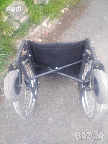 Сгъваема инвалидна рингова количка VERMEIREN , снимка 6 - Инвалидни колички - 53936008