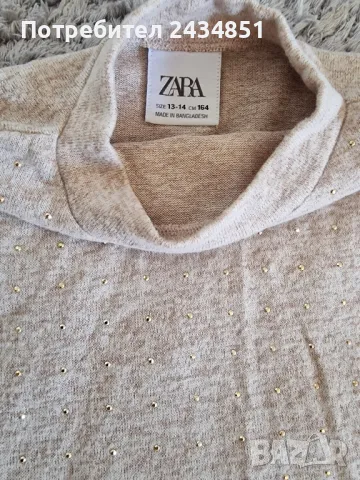 Сет на ZARA. Фино плетиво с блестящ акцент, снимка 4 - Комплекти - 50277680