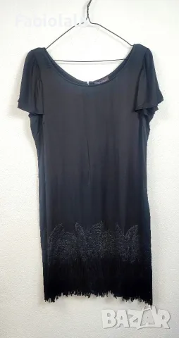 Hale Bob silk stretch dress L 