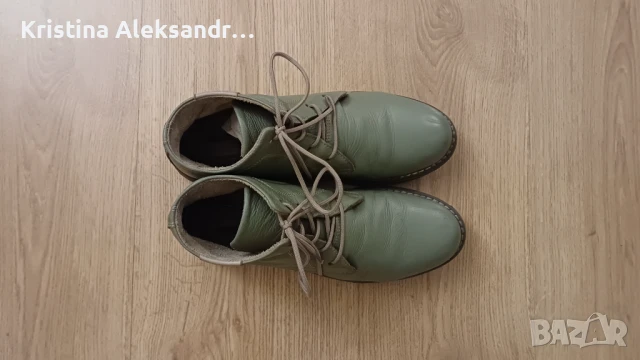 Дамски обувки Кавалер от естествена кожа, снимка 4 - Дамски ежедневни обувки - 50568165