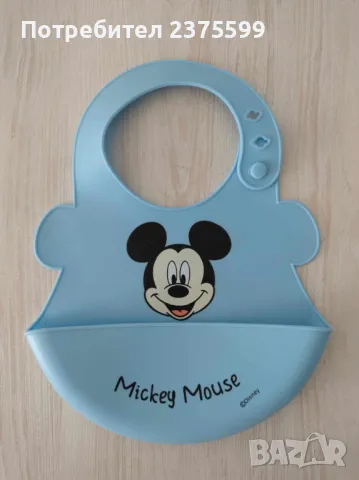 Силиконов лигавник Мики Маус