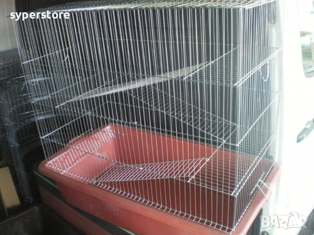 Клетка за  Чинчила, катерица, пор и др. - Голяма - 2XL, снимка 4 - За гризачи - 36505723