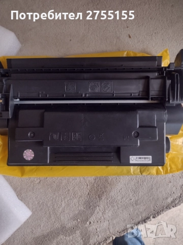 Тонер касета за Cannon модели на етикета черно с чип напълнена не е ползвана., снимка 2 - Консумативи за принтери - 52560197