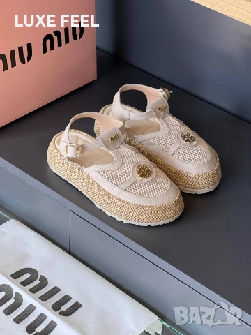 MIU MIU ⚜️Дамски Сандали , снимка 4 - Сандали - 54357617