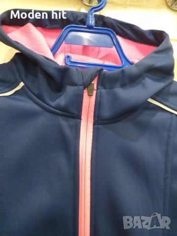 Софтшел якета с полар и ветровка за момиче, размер 146/152 см. /пролет - есен/, снимка 4 - Детски якета и елеци - 42119626