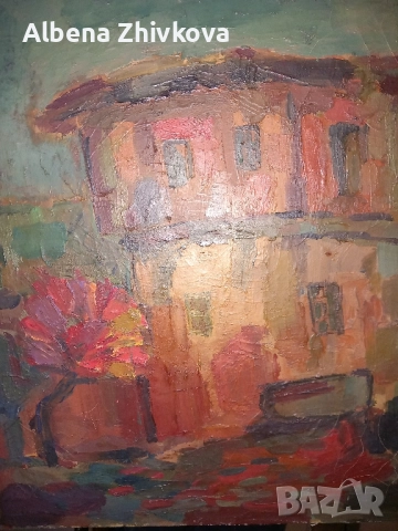 стара картина, снимка 3 - Картини - 52000099