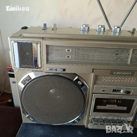Радиокасетофон Crown CSC-950L, снимка 8 - Радиокасетофони, транзистори - 55769564