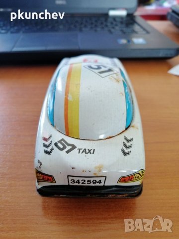 Ретро ламаринена количка, снимка 4 - Колекции - 34128391