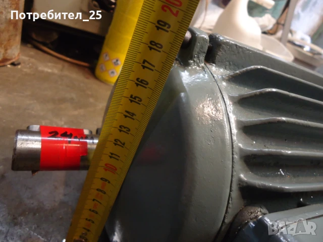 Трифазен ел.мотор 1,5KW - 1400 об/мин., снимка 7 - Електродвигатели - 51347306