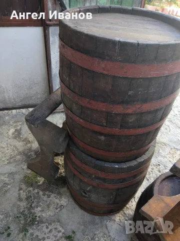 Продавам отлично запазени дървени бурета със стойки (5 броя, различни размери), снимка 5 - Други стоки за дома - 56104177