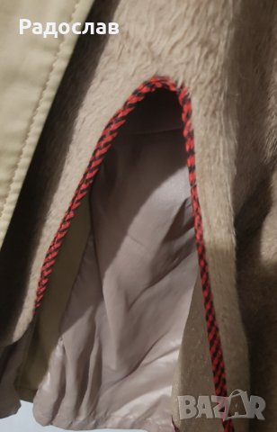 Продавам мъжки шлифер със зимна подплата качулка и колан, снимка 8 - Палта - 35459412