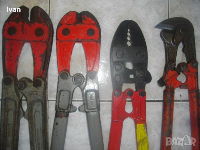 Японска Ножица Кримване Кабели 5 Размера HIT/Ножица Рязане Арматура-Големи-Профи-Френски/Немски-SAM, снимка 2 - Други инструменти - 42127132