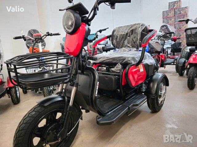 Триколка на ток,електрическа 2000W,60V,25ah високопроходима, снимка 8 - Мотоциклети и мототехника - 42048791