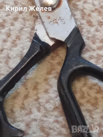 Стара шивашка ножица 50584, снимка 5 - Антикварни и старинни предмети - 52127284