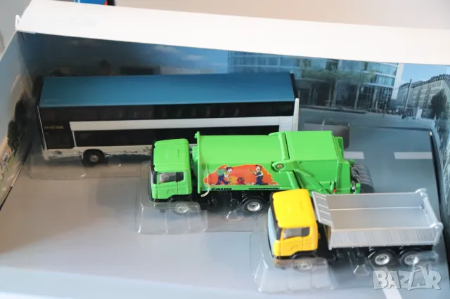 SIKU 1/87 H0 SCANIA АВТОБУС КАМИОН ИГРАЧКА КОЛИЧКА МОДЕЛ, снимка 8 - Колекции - 49259171