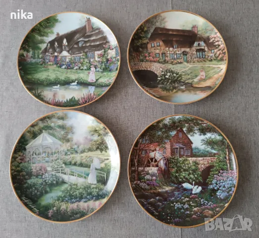 Лимитирана серия декоративни порцеланови чинии