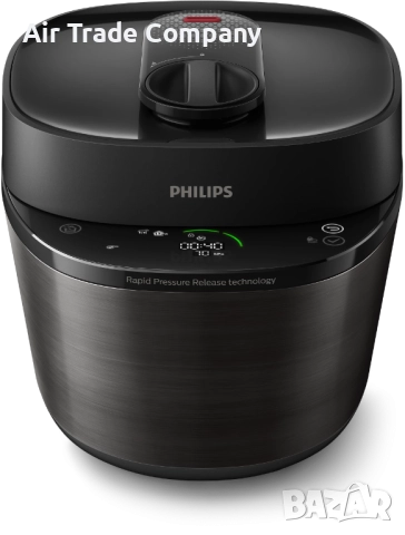 Мултикукър Philips HD2151/40, 5 L, 1000 W, черен