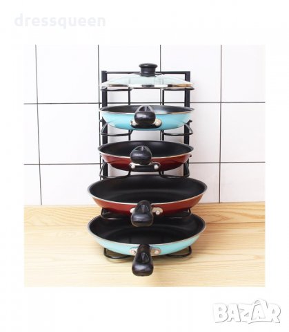 2993 Кухненски органайзер за тенджери и тигани, снимка 3 - Аксесоари за кухня - 34257860