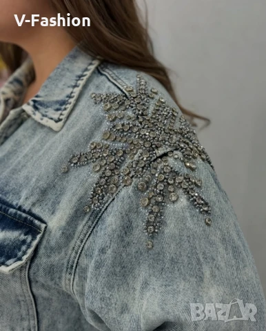 Дънкова рокля Dishe, снимка 4 - Рокли - 50768019