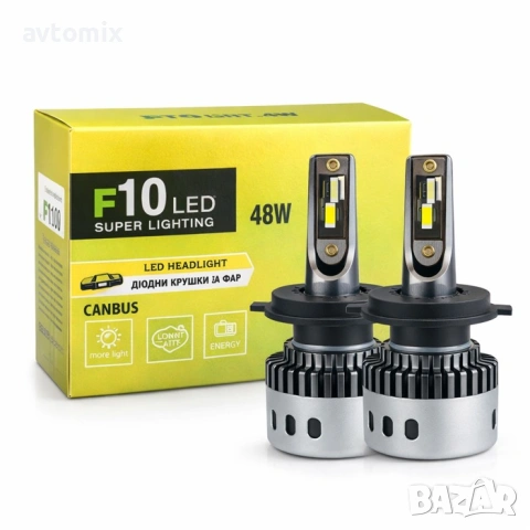 Диодни крушки H4 48W 2бр/к-т