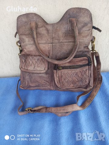 Кожена чанта 5 th.avenue.