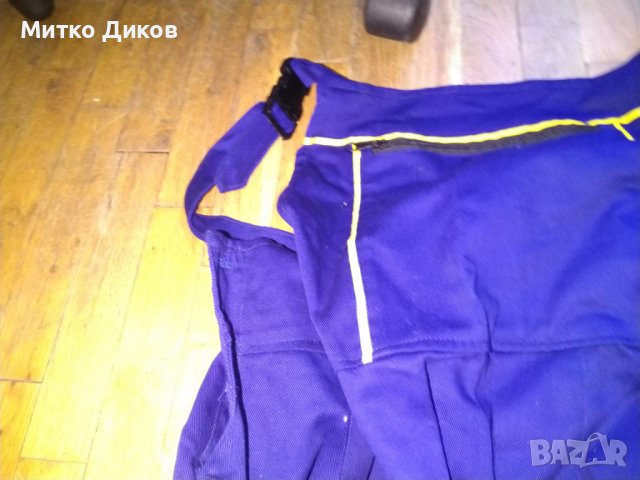 Работен панталон с тиранти- ластик в ханша нов размер ХЛ, снимка 6 - Панталони - 44405470