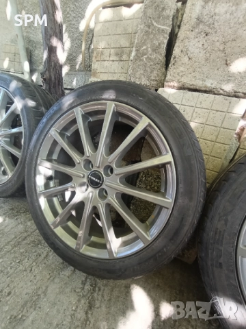 Лети джанти "Borbet" 17" 4x100, снимка 7 - Гуми и джанти - 51803541