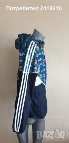 Adidas Originals Windbreaker  Mens Size M НОВО! ОРИГИНАЛ! Мъжко  Яке Тип Ветровка!, снимка 3 - Спортни дрехи, екипи - 51052217