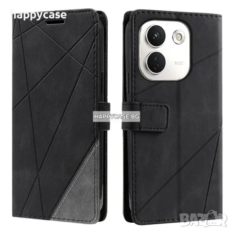 Xiaomi Redmi Note 17 Pro Max 5G / Redmi Note 17 Pro 5G / TRIANGLE Кожен калъф тип тефтер, снимка 2 - Калъфи, кейсове - 56398322