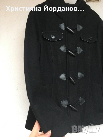 Вталено късо палто 50% вълна , М, снимка 7 - Палта, манта - 52998963