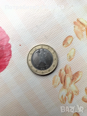 Монета от 1 евро , година 2002 