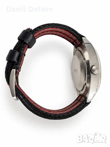Vintage Poljot Automatic 23 Jewels – СССР – датник – ~39 мм – Made in USSR, снимка 4 - Мъжки - 56175679