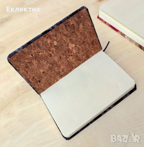 Бележници с твърди корици, подвързани с плат. Ръчна изработка, снимка 9 - Други - 42725511