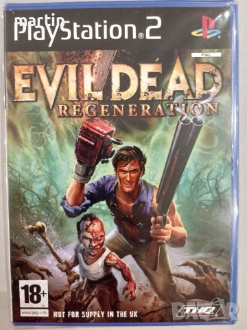 PS2 игра Evil dead Regeneration, НОВА (sealed), снимка 1 - Игри за PlayStation - 42145173