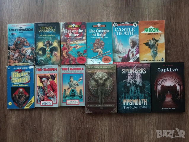 Книги-Игри на Английски Език - Fighting Fantasy(Битки Безброй) и други