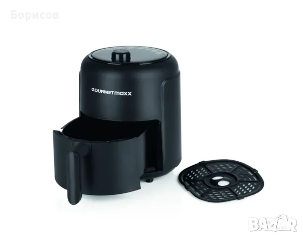 Фритюрник с горещ въздух Gourmetmaxx 2.3 литра (Air Fryer), снимка 12 - Фритюрници - 56220895