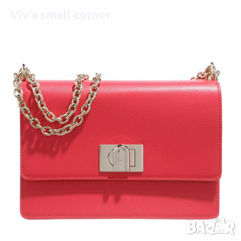 Чанта Shoulder Bag Furla 1927 Flame Нова Естествена кожа 24см., снимка 3 - Чанти - 38552200