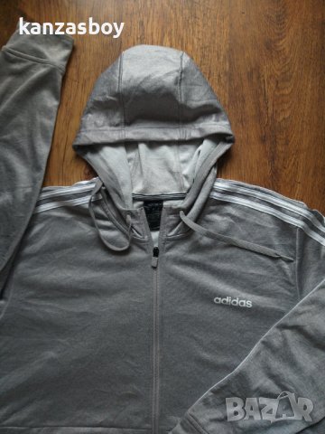  adidas Men’s Tech Full Zip Fleece Hoodie - страхотно мъжко горнище , снимка 3 - Спортни дрехи, екипи - 40779176