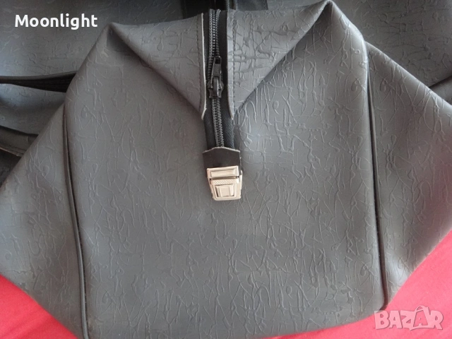 Антики - 2 големи ретро кожени сака / пътни чанти винтидж, снимка 13 - Антикварни и старинни предмети - 53232689