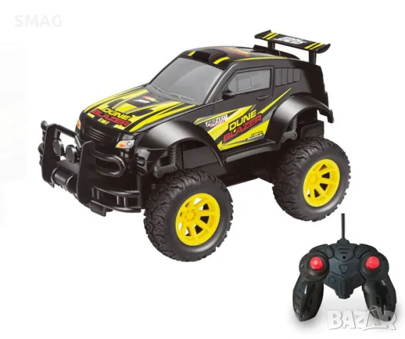 Дистанционно управление Off Road превозно средство Черно Жълто S_1159528