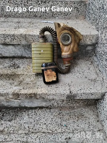 Ретро противогаз. 