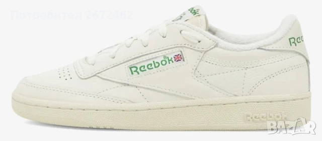 Reebok кецове EO-CLUB C 85 VINTAGE, 39 номер, снимка 6 - Кецове - 54251866