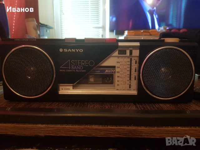 SANYO M-S300K Радиокасетофон 