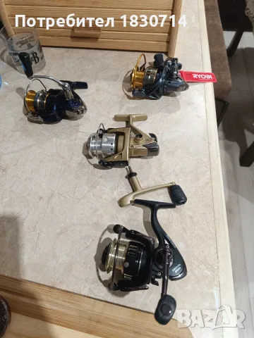 Спининг макари за риболов -daiwa , Ryobi,colmic ,quantum 
