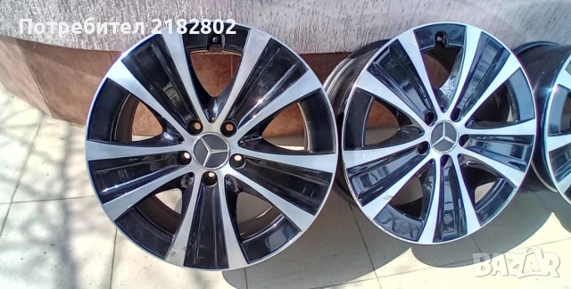 Оригинални Алуминиеви джанти за Mercedes-Benz 18" BColor Mercedes , снимка 2 - Гуми и джанти - 54045981