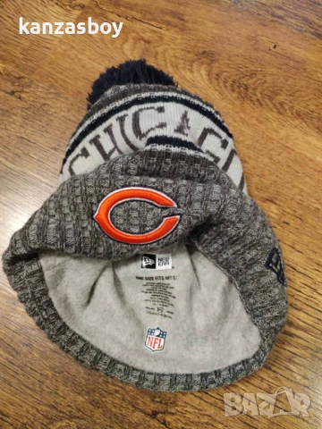 new era chicago bears nfl - фенска зимна шапка КАТО НОВА, снимка 5 - Шапки - 53077434