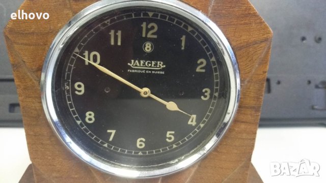 Часовник Jaeger Lecoultre Fabriqué en Suisse 8, снимка 2 - Антикварни и старинни предмети - 40322608