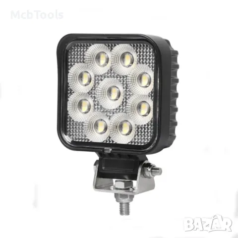 LED Халоген / работна лампа 27W 12/24V