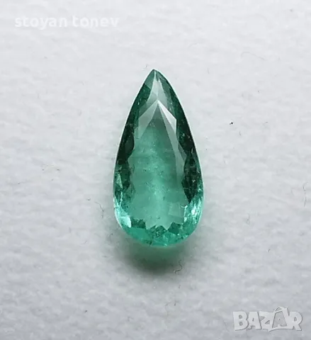 Параиба турмалин с кристално чист синьо-зелен цвят - 2.68кт.! Сертифициран! Нов!