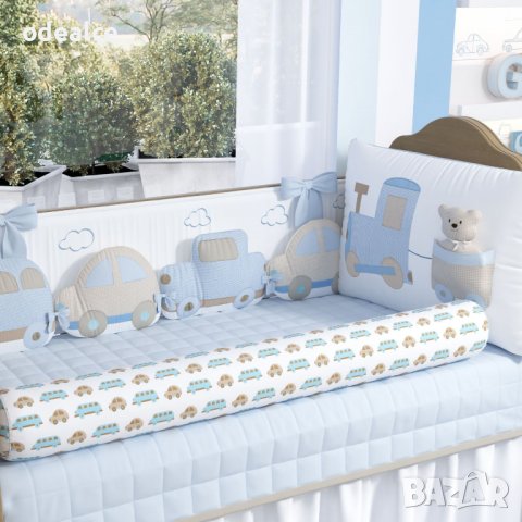 Cars Set обиколник за легло с най-различни интересни колички 